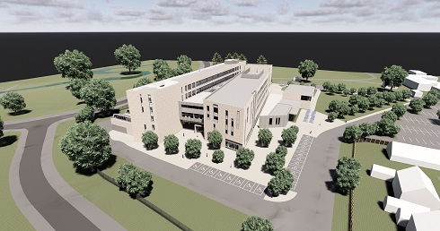 Drawing of new Ballymena campus