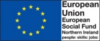 EU European Social Fund NI logo