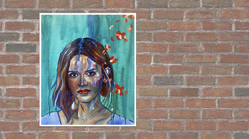 Piece of student artwork