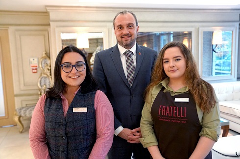 Group of apprentices