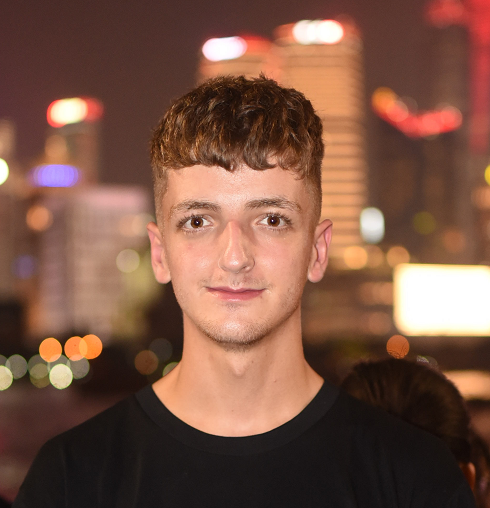 Male former Business student