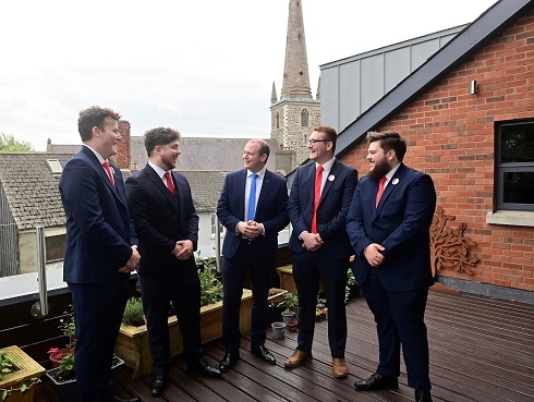 Group of men in suits