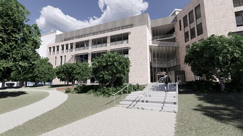 Architecture drawing of new Coleraine campus