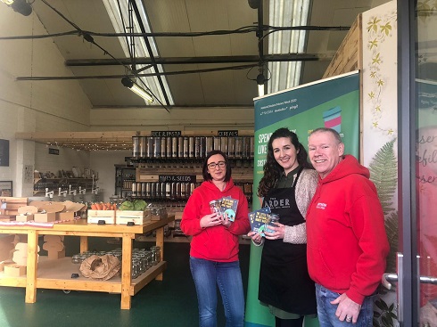 Staff at NASMA exhibition stand