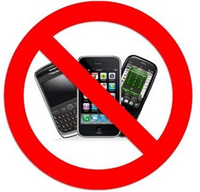 No mobile devices